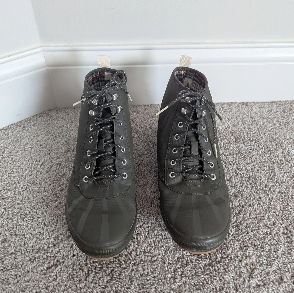 Keds Scout Splash Waterproof Ankle Boot Olive Green sz 11